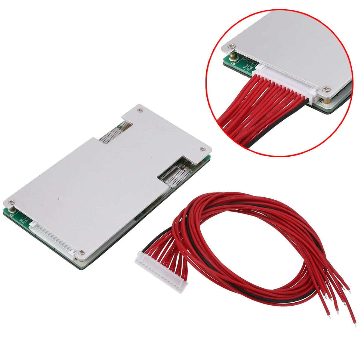 Плата защиты литий-ионной батареи 14S 45A 50 4 в с балансиром BMS PCB Mayitr | Электроника