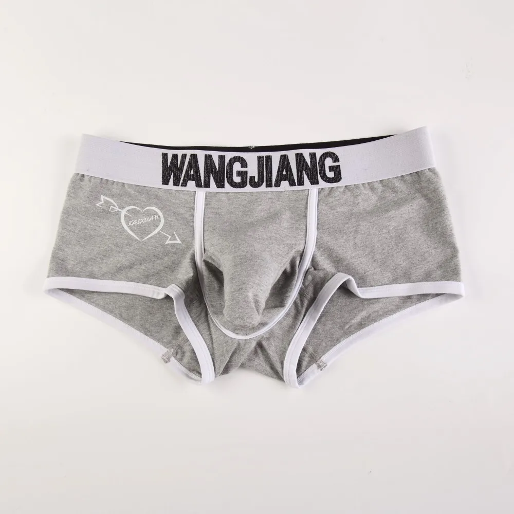 Мужское нижнее белье трусы-боксеры С Рисунком Слона сексуальные боксерские