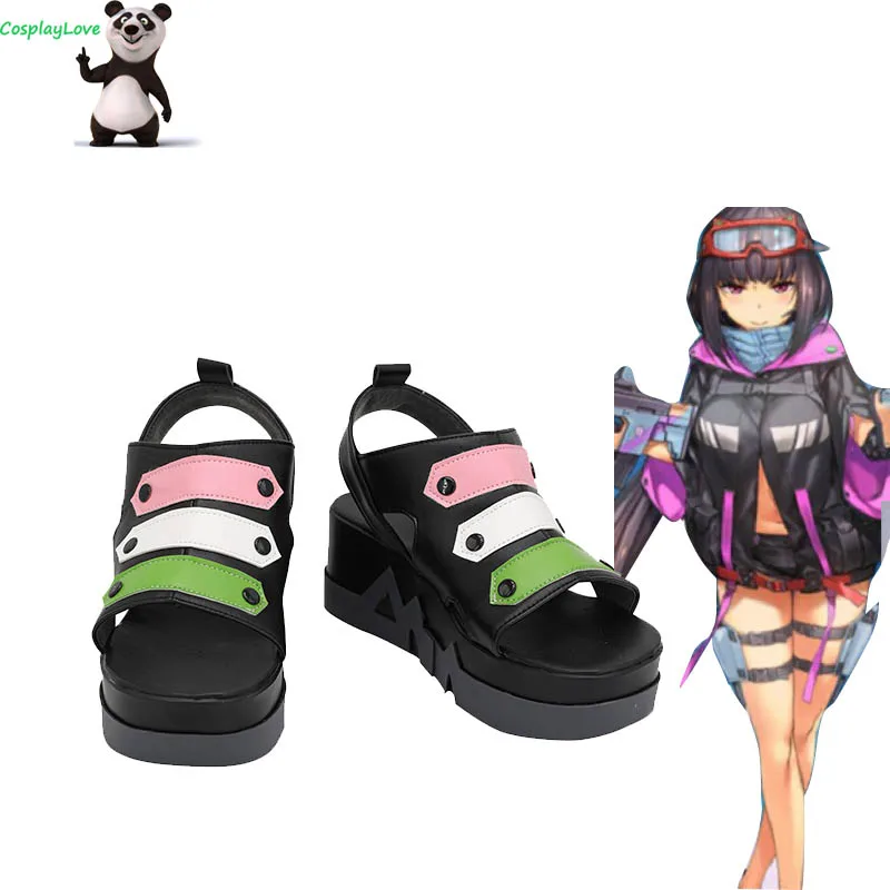 Кроссовки для косплея Osakabehime размер 36 - 41 цвет черный