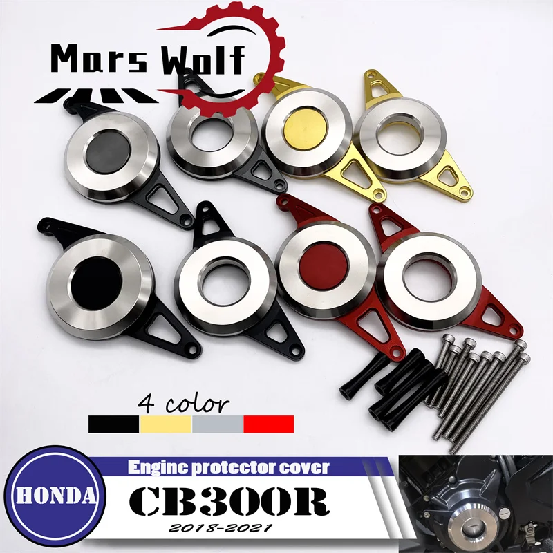 

Для Honda CB150R CB250R cb250r CB300R cb300r 2018 2019 2020 Защитная крышка капота двигателя с защитой от падения