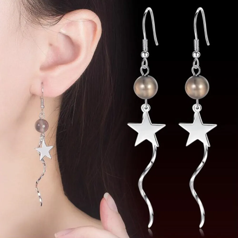 

Серьги женские из серебра 925 пробы, в стиле ретро