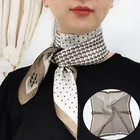 Платок женский Шелковый, квадратный, 70 Х70 см, горячая Распродажа, 2020