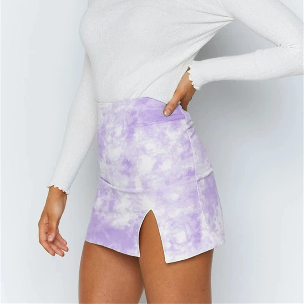 Женская мини-юбка с высокой талией вечерние клубные платья повседневная