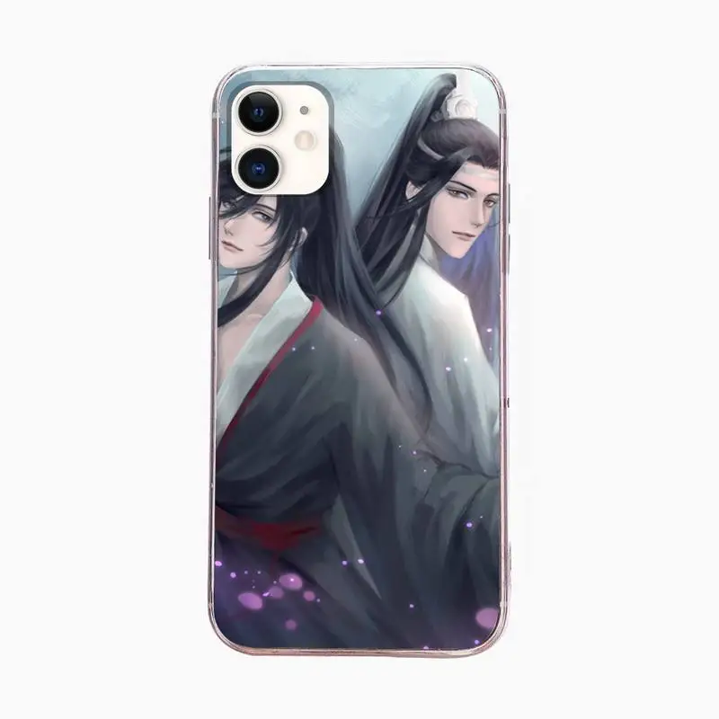 

Protective Mo Dao Zu Shi MDZS Phone Case For Iphone 5 SE 2020 6 6s 7 8 plus X Xr XS 11 12 Mini Pro Max Transparent Fundas Cover