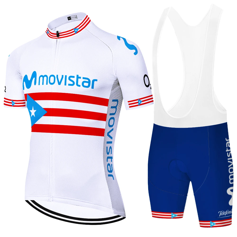 2021 команда Movistar Велоспорт Джерси 12D велосипедные шорты MTB Ropa Ciclismo мужская