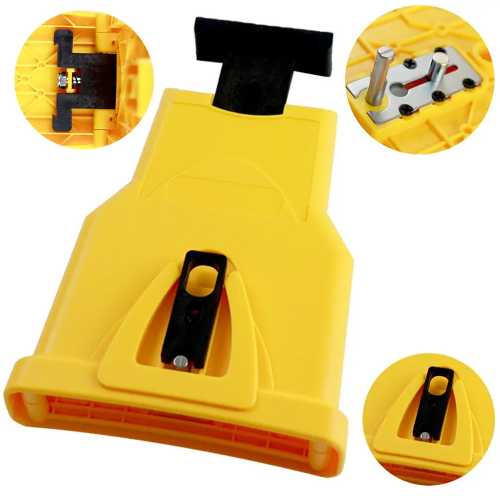 Зубцы цепной пилы инструмент для заточки точилка каменная рамка шлифовальная