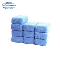 wax applicator sponge car blue soft 10pcs for detailing waxing auto care detail carcleaning microfiber pad