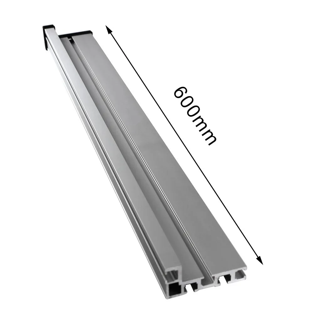 

Accessory Miter Track Aluminium Alloy Router Table Silver T Slot Table Saw