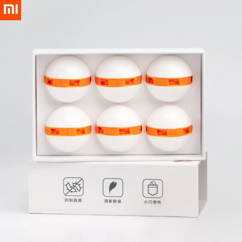 6 шт. Xiaomi Youpin безопасный чистый свежий дезодорант для обуви сухой очиститель