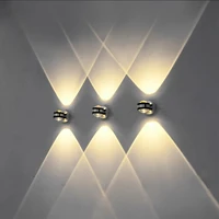 indoor 6w led wall light up and down indoor lighting light fixture wall lamp for bedside living room bedroom aisle wall lamp