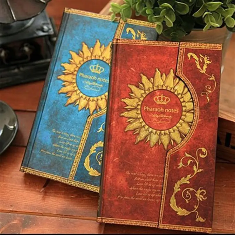 

2022 Diary Retro Paper Simplicity Notebook Journal Old Ancient Book Diary Notepad For Gift Stationery Office School Supplies