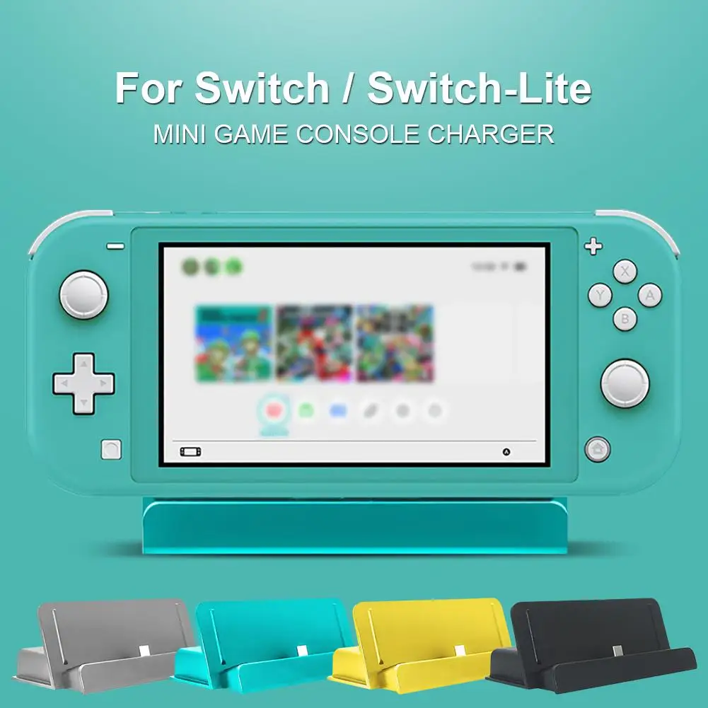 

USB Type-C Charging Stand Charger For Nintendo Switch Lite Console Dock Holder For NS Lite Dock Station Charger Stand