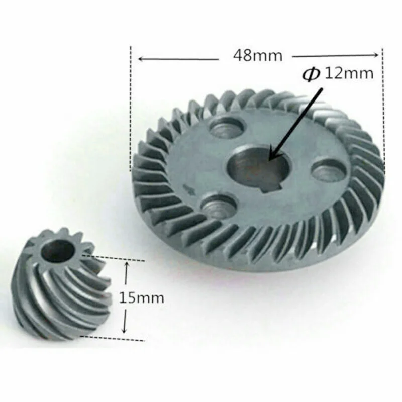1 * спиральная коническая шестерня для фототехники Makita 9555 NB 9554 угловая