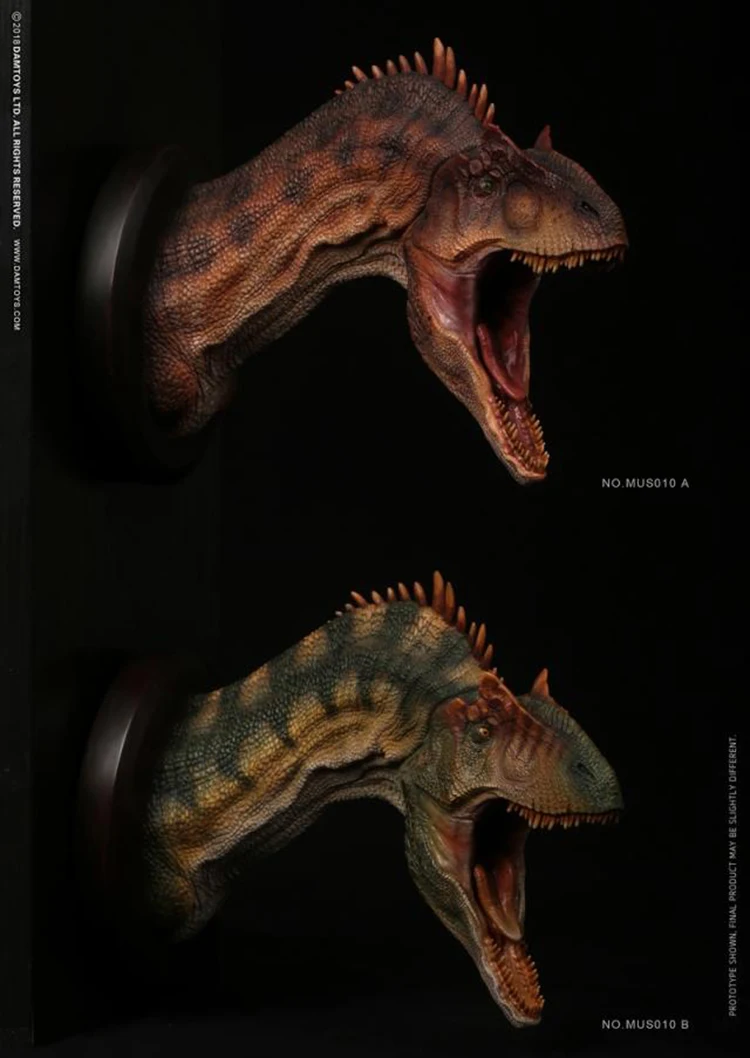 Для коллекции ALLOSAURUS бюст Коллекционная Голова Статуя MUS010A/B серии музейных игрушек исключительный кран 12 ''Статуэтка