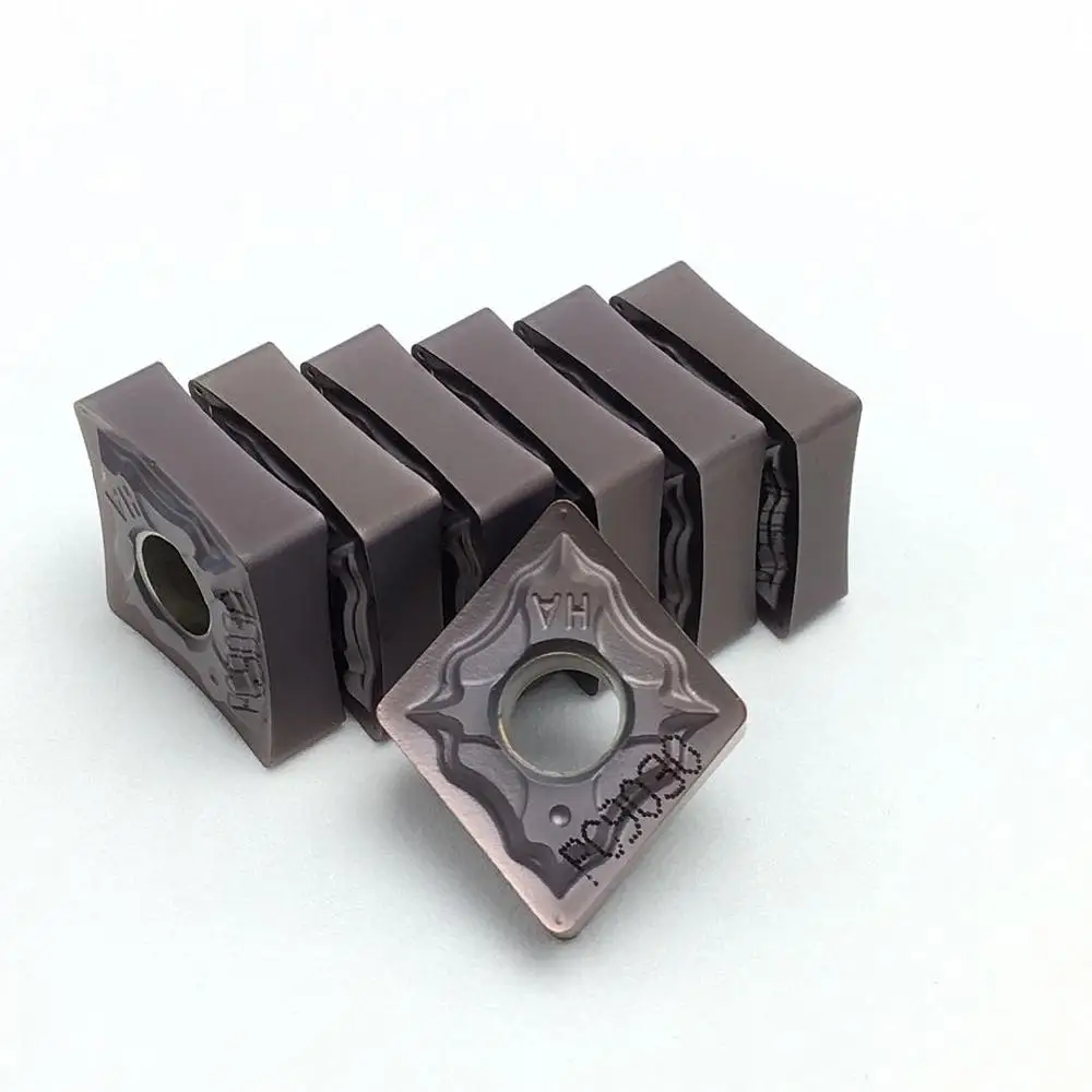 10 piezas de herramienta de torno CNMG120404 HA PC9030 CNMG120408 HA PC9030 herramienta de torneado externo hoja de carburo