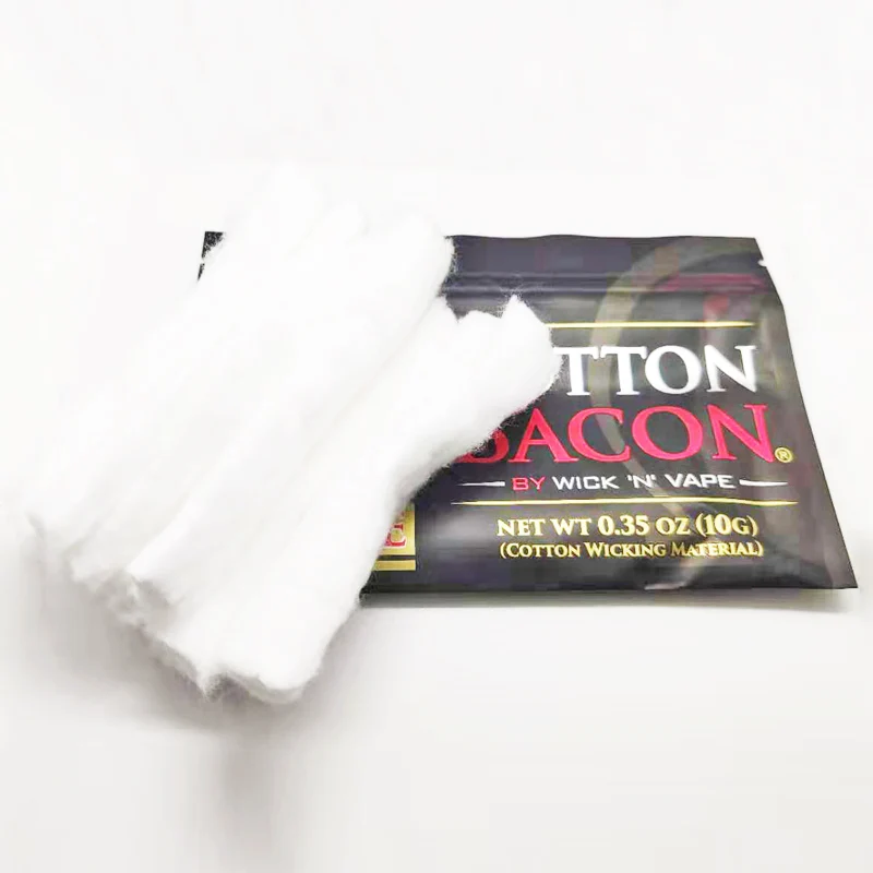 Вейп из хлопка с беконом золотистая версия аксессуары для сигарет и бекона