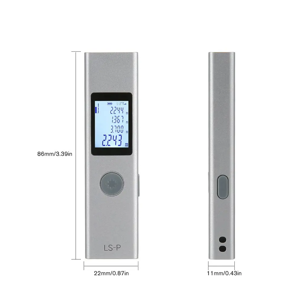 LS P лазерный дальномер ручной измеритель расстояния электронный измерительный