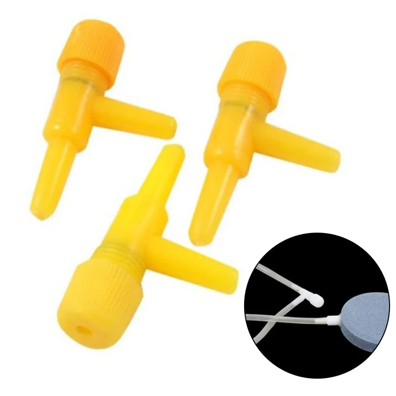 10 шт./лот аквариумный воздушный регулятор потоковая трубка разделительный