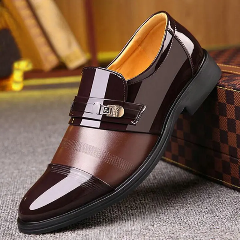 

Туфли мужские оксфорды, классические, оксфорды, кожа, без застежки, для свадьбы, строгие лоферы, деловая обувь