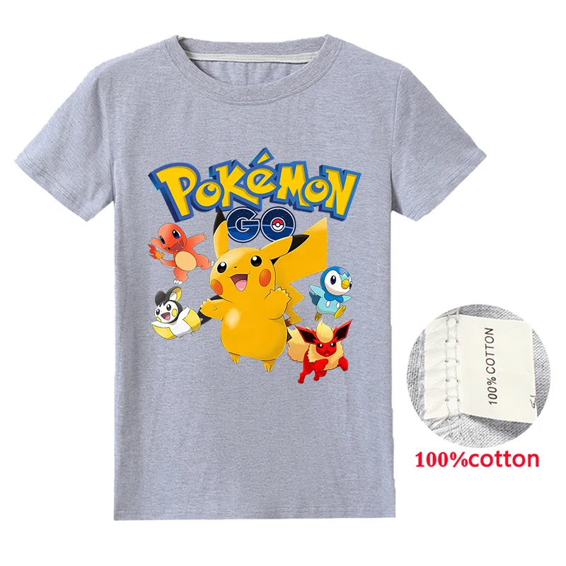 

Pure Cotton New Cartoon Anime Short-Sleeved T-Shirt For Men And Women, Soft Material, Casual Loose Men's 100% Cotton T-Shirt