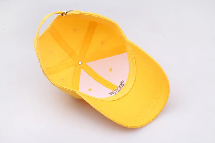 Новейшая винтажная бейсбольная кепка с буквами Регулируемая вышивка козырька