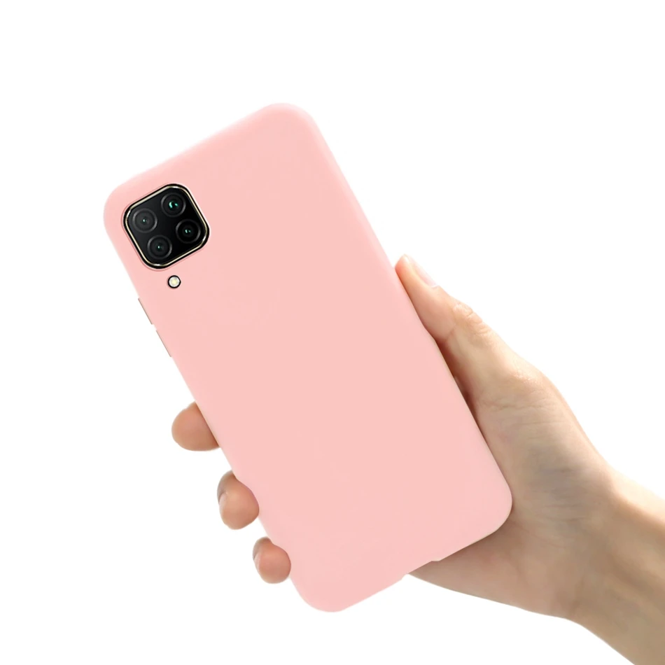 Мягкий силиконовый чехол для Huawei Nova 7i 6 4 дюйма задняя крышка телефона ярких