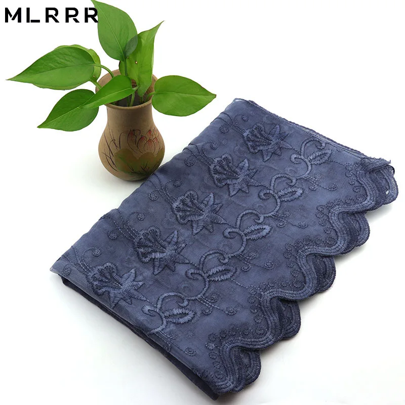 MLRRR новый модный подарок темно-синий и органза вышитый дорожный Праздничный