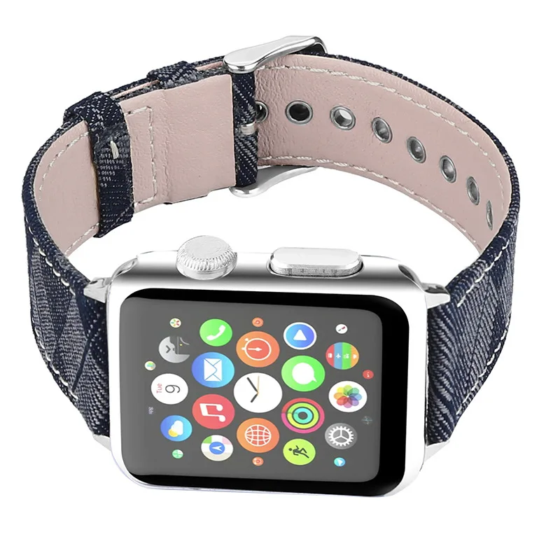 Ковбойский ремешок совместимый с Apple Watch 4 5 3 44 мм 40 наручные часы для iWatch полос