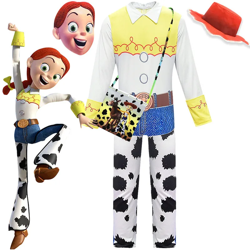 История игрушек 4 Yodeling Cowgirl костюм Джесси Косплей Карнавальный на Хэллоуин