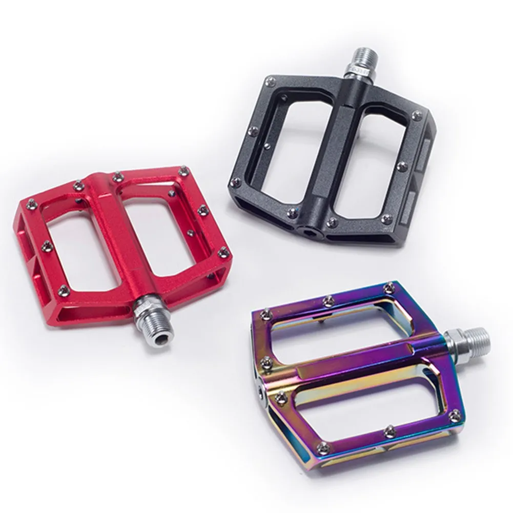 

9/16\" Bike Pedals MTB 4 Sealed Alu Anodized Bearings Bike Pedals Road
