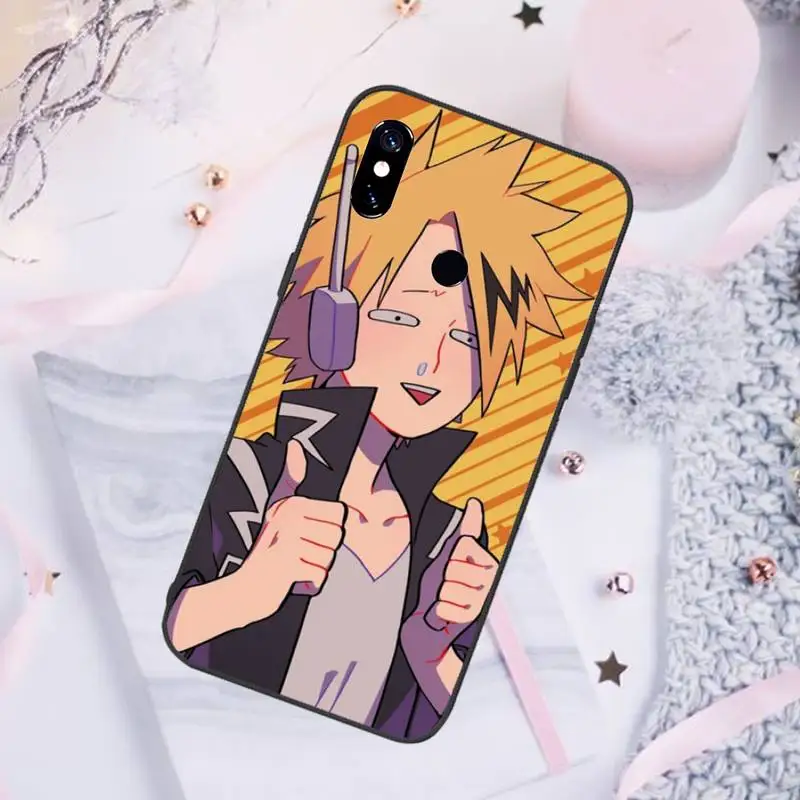 

Denki Kaminari My Hero Academia Phone Case For Xiaomi Redmi 4x 5 plus 6A 7 7A 8 mi8 8lite 9 note 4 5 7 8 pro