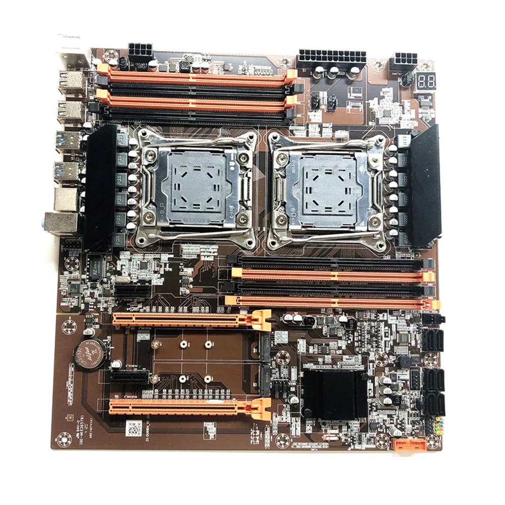 Чип материнской платы X99 двухканальный SATA III 8 USB LGA 2011 ЦП DDR4 RECC Game ATX материнская