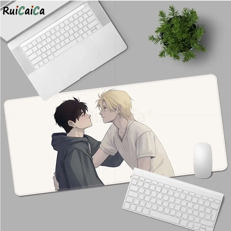

BANANA FISH Top Quality Laptop Gaming Mice Mousepad Size for Keyboards Mat Mousepad for boyfriend Gift