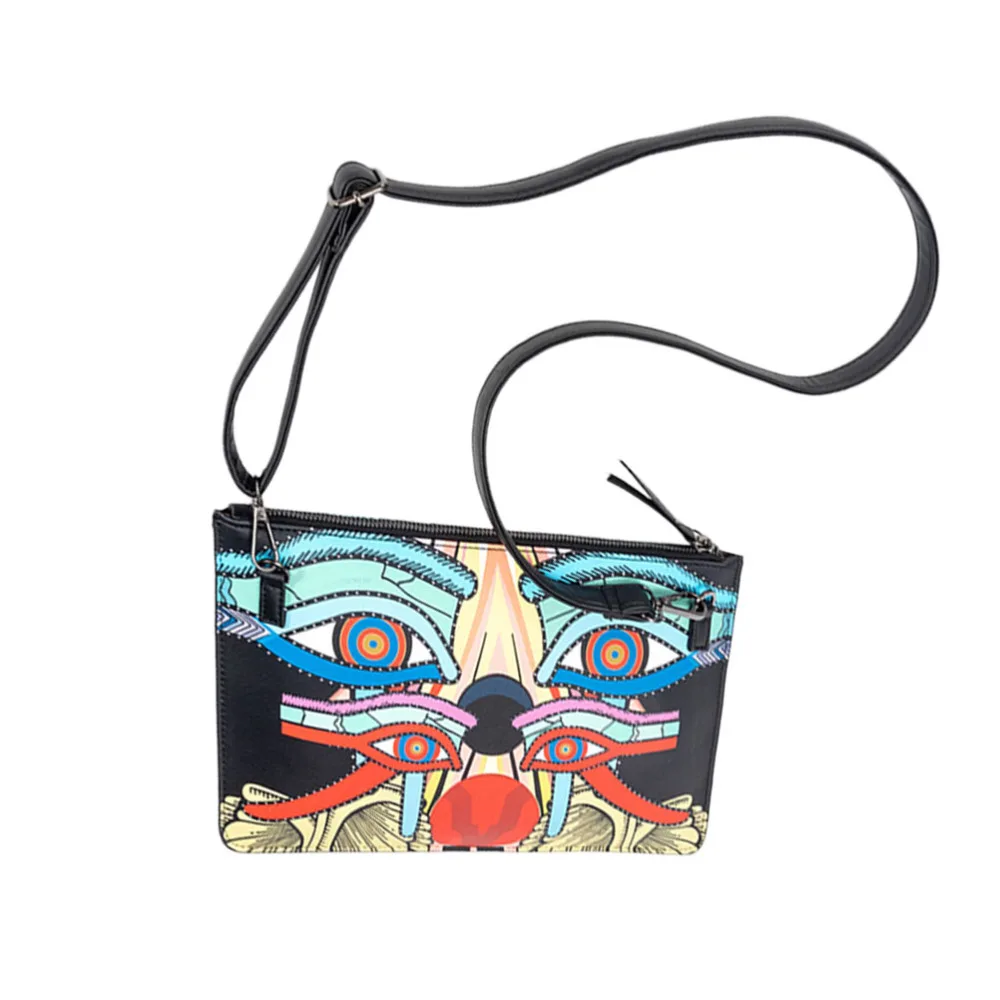 

Colorful Shoulder Pouch Detachable Belt Envelope Bag Fashion Woman Bag Portable Outdoor Purse Handbag (Large Size)