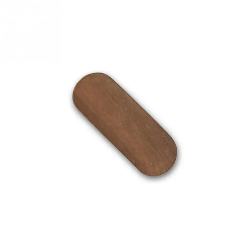 Black Walnut 6.5cm Деревянный крючок для ключей, крепкая Магнитная вешалка для ключей, настенный ключ для хранения, многофункциональный держатель для ключей для подвешивания, домашняя организация - Цвет: Black Walnut 6.5cm