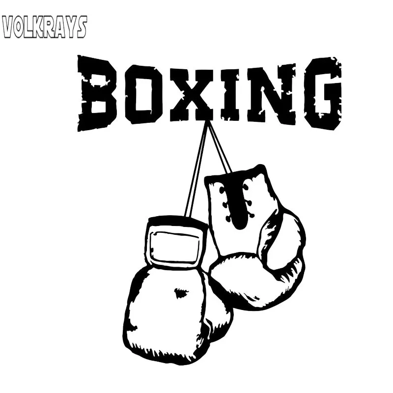 Volkrays модный автомобильный стикер крутой фитнес Бой Боксерские аксессуары