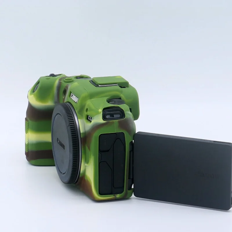 Силиконовая кожа брони чехол корпус протектор для Canon EOSR EOS R EOSRP RP защищающий