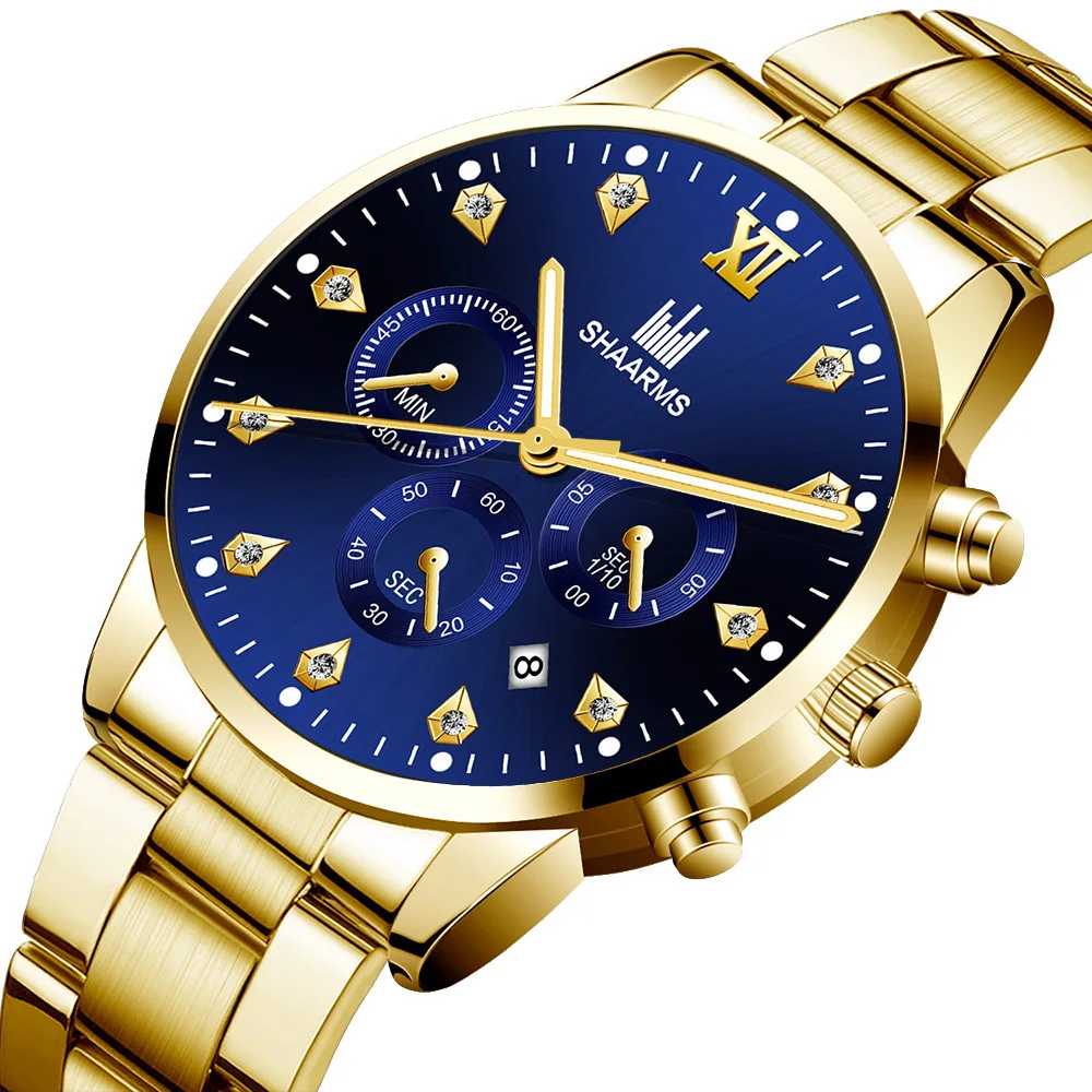 

2021 New Top Brand Men's watches Fashion Design Luxury Watch Stainless Steel Strap Man Gifts Women's Watches Wrist Sport Clock