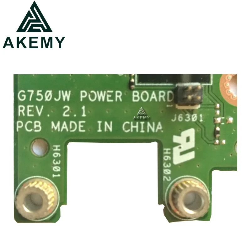 

1-5pcs For Asus G750 G750JW G750JS G750JX G750JH G750JZ G750JM G750J POWER Button Board Switch Button switch Small Board