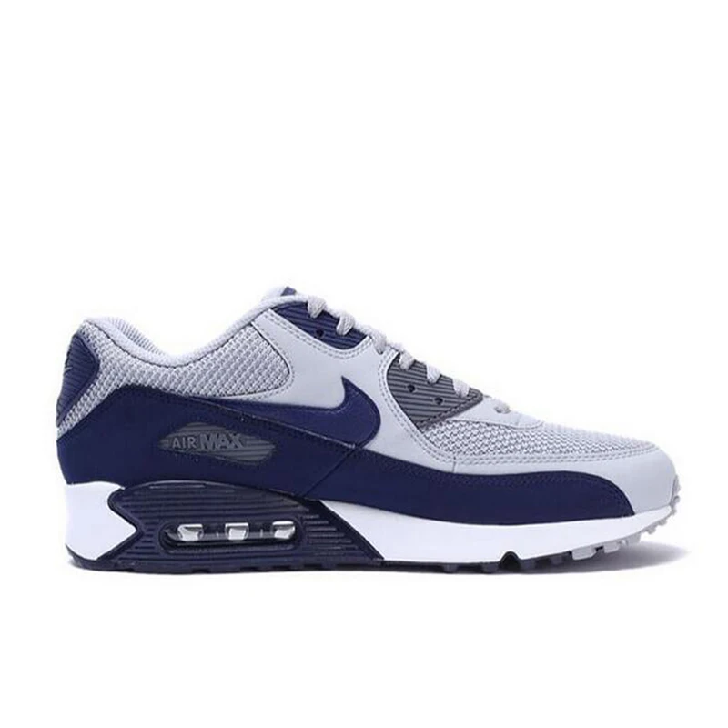 Оригинальные оригинальные мужские кроссовки NIKE AIR MAX 90, амортизация, Нескользящие, прочные, удобные, классические, для отдыха, для бега, 537384
