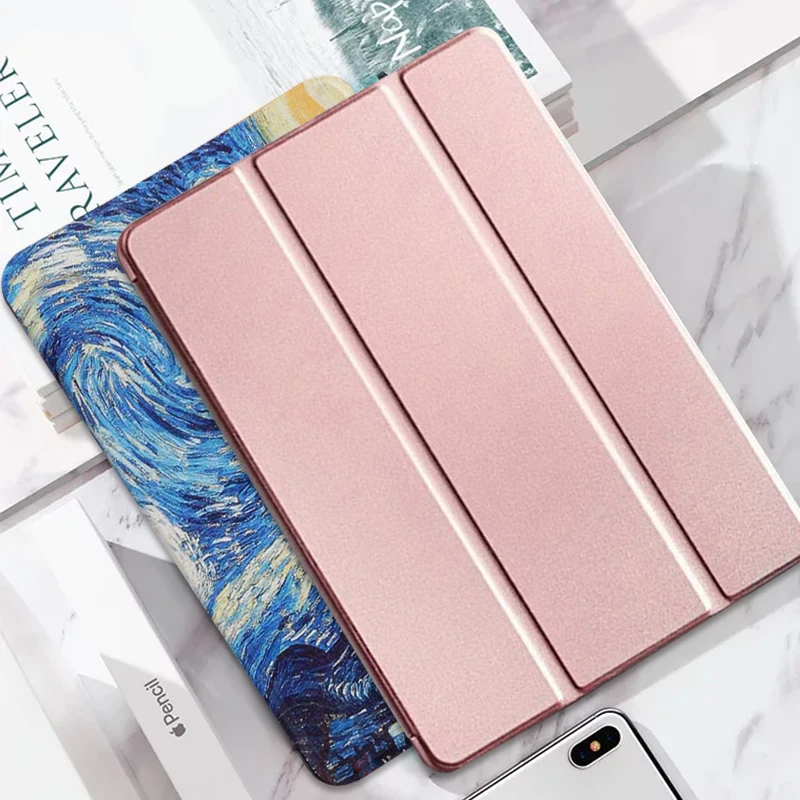 Чехол для планшета iPad 7-го поколения Новый чехол 10 2 2019 тонкий чехол-подставка