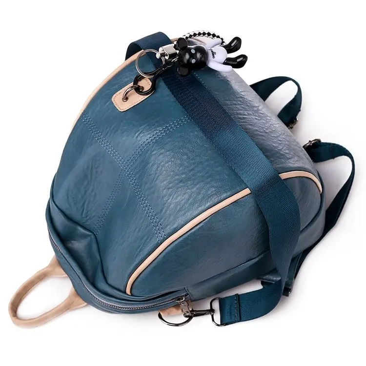 Женский ранец черный Мини Роскошный рюкзак из искусственной кожи Mochila Feminina Большой Вместительный рюкзак для девочек полукруглый спортивный рюкзак для путешествий