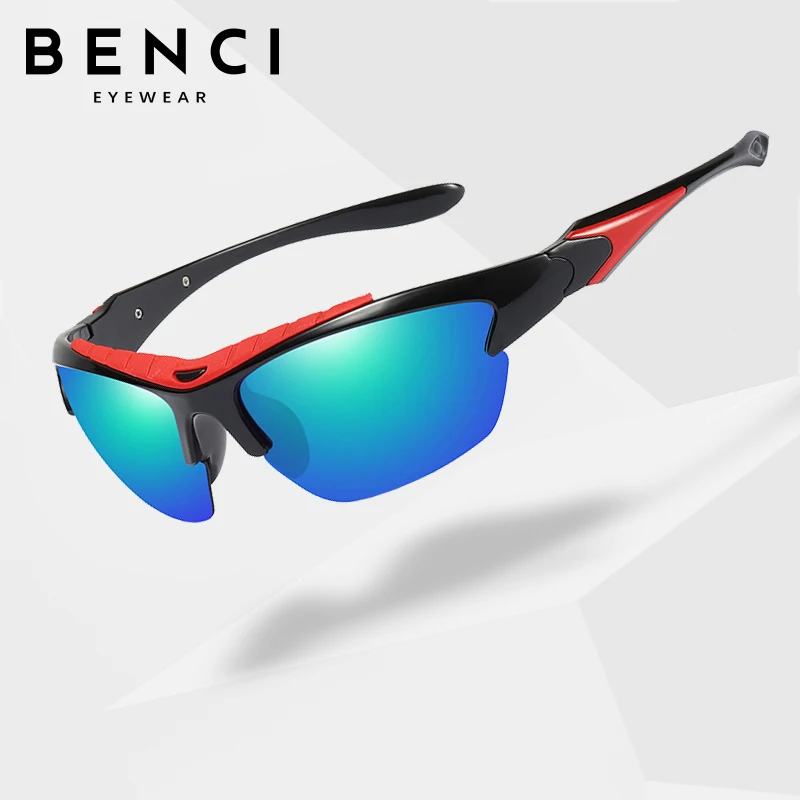 

Солнцезащитные очки BENCI мужские ультралегкие, поляризационные, в спортивном стиле, квадратные, для улицы, путешествий, 2020