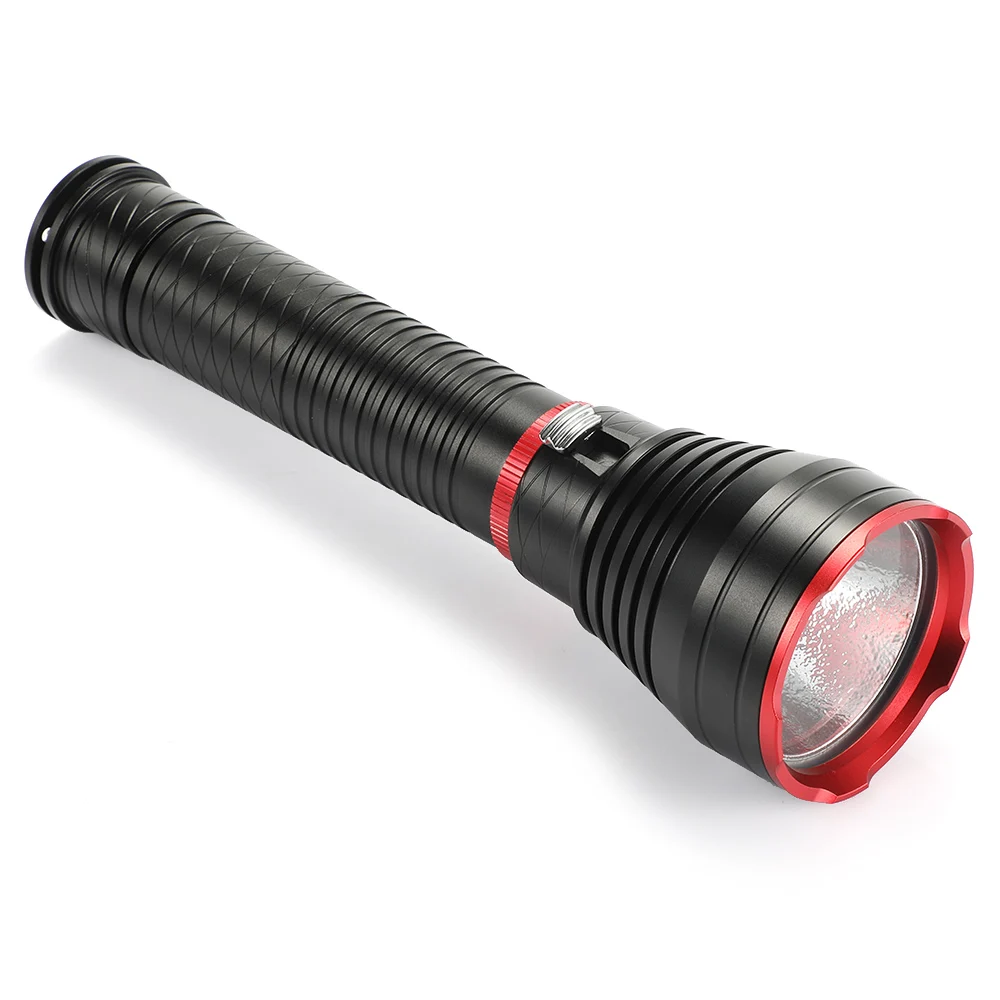 Barato XHP70.2-linterna De Buceo Profesional, Luz LED Potente De Alta Potencia Para Exteriores, Caza Y Pesca, Bajo El Agua, 200m, IPX-8