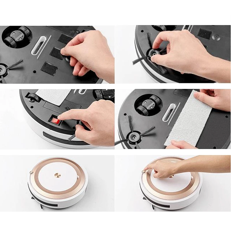 

Top Sale Smart Sweeping Robot Multifunction Automatic Household Cleaner Intelligent Robot Sweeping Robots