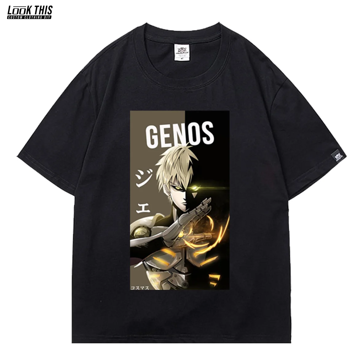 

Harajuku Anime One-Punch Man Print T Shirt Casual Clothing Cool Tee Tops Boys Teens 2021 Summer Short Sleeve Mens T-Shirts