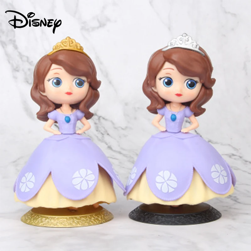 Disney милые принцессы с основанием София девочка принцесса кукла Ручная офисная