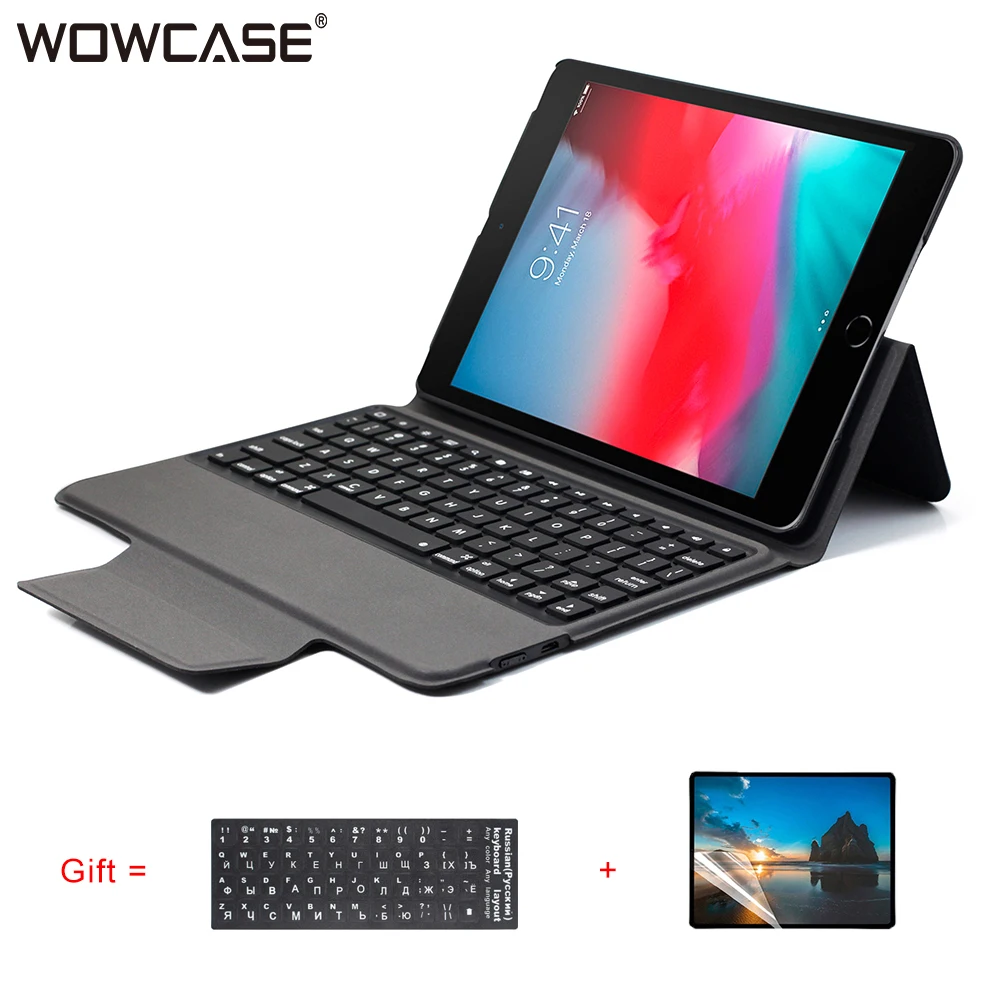 Чехол для клавиатуры iPad Pro 10 5 5th 6th 2017 2018 9 7 11 дюймов чехол из искусственной кожи 360