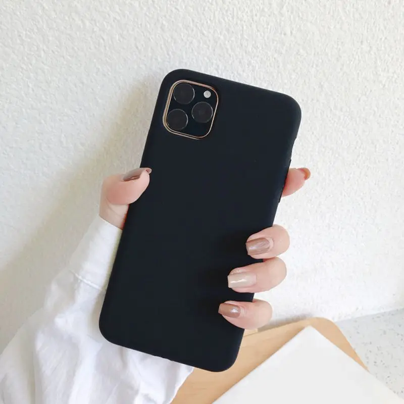 Для IPhone 11/11 Pro/11 Pro Max карамельный цвет милый силиконовый телефон для Iphone11 защитный