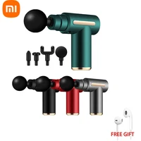 xiaomi youpin massage gun new percussion muscle body relaxation electric slimming massager with portable bag therapy for fitness